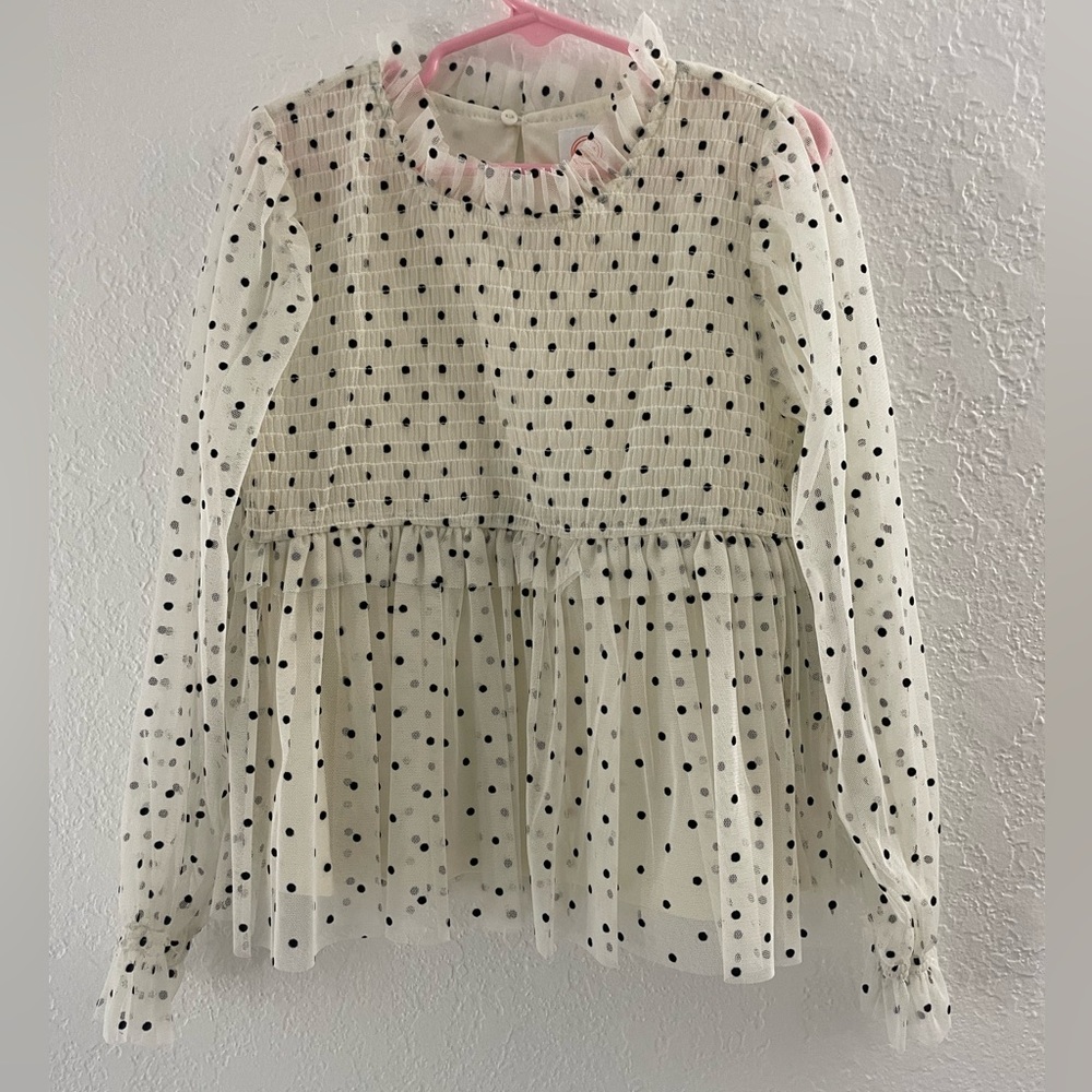 Kids Tulle Blouse